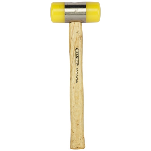 SOFT FACE HAMMER W/WOOD HANDLE, 45MM