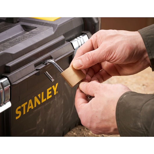 STANLEY 19 in. Essential Tool Box with Metal Latches